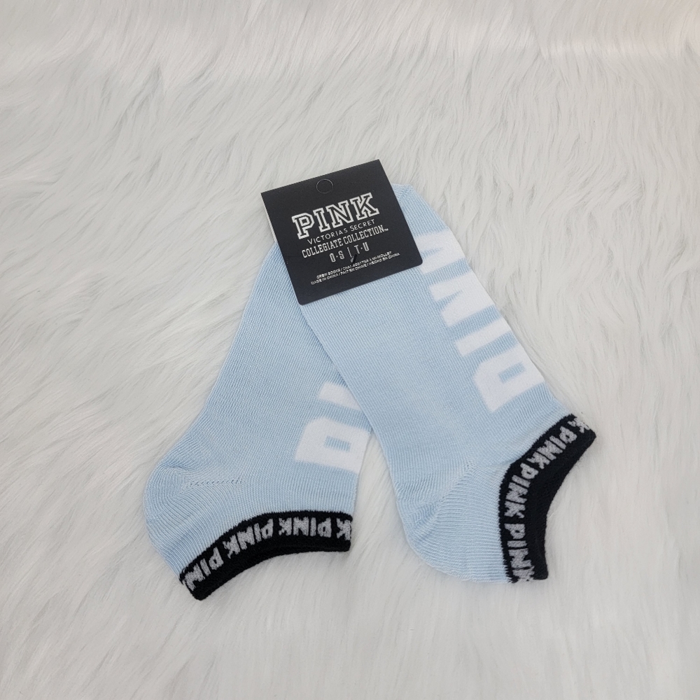 PINK Victoria's Secret collegiate collection socks. - Picture 2 of 6